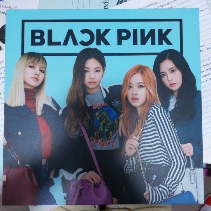 

Black Pink Art Board Canvas Poster Printed Large 28 x 28