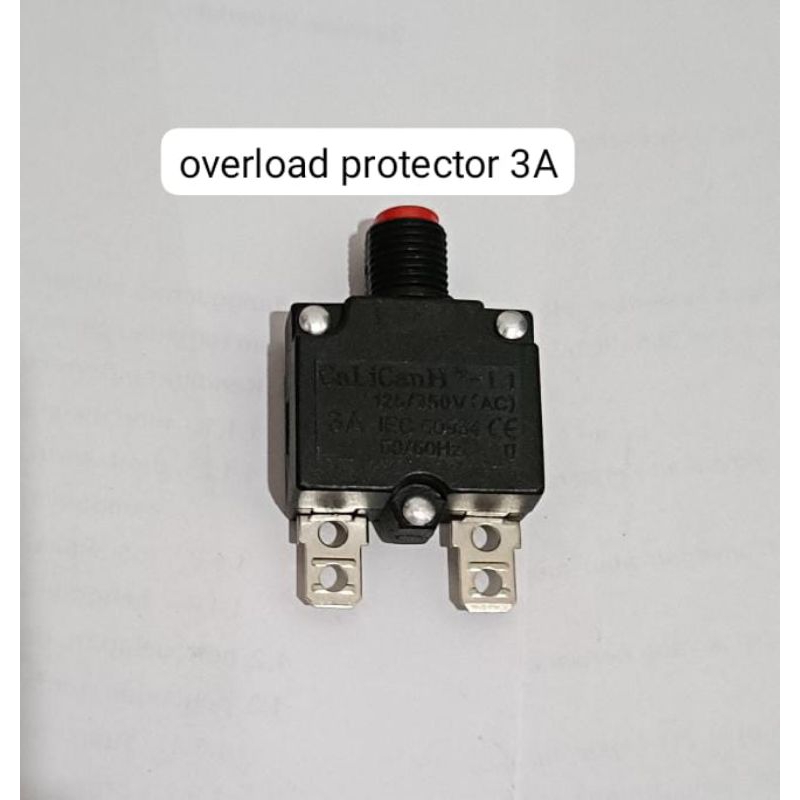 Overload protector 3 ampere