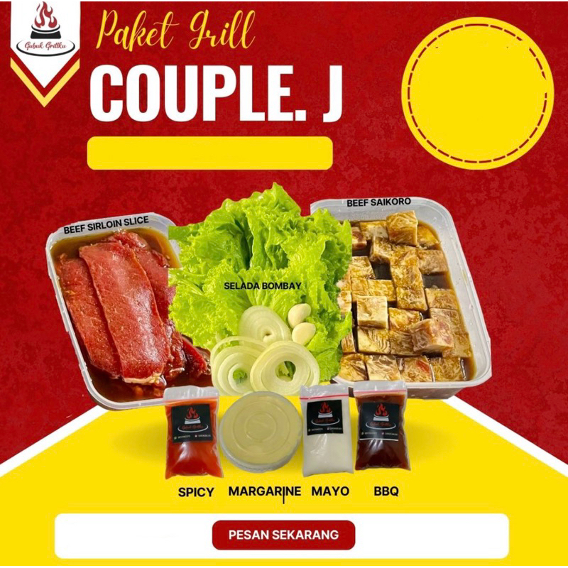 

PAKET GRILL COUPLE.J || PAKET BBQ || PAKET GRILL PROMO