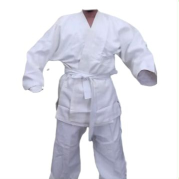 JUDO GI - baju beladiri polri putih - karate