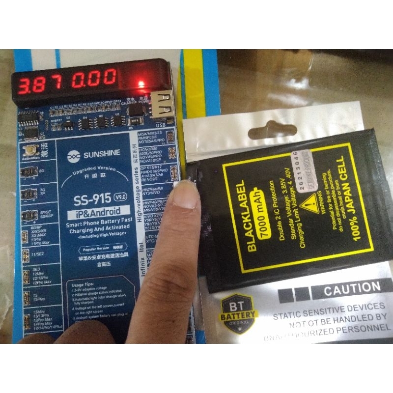 Blackpanda Infinix Bl-49Hx Battery Batre Baterai Infinix Hot 20 5G X666B Double Power 7000Mah 2 Ic