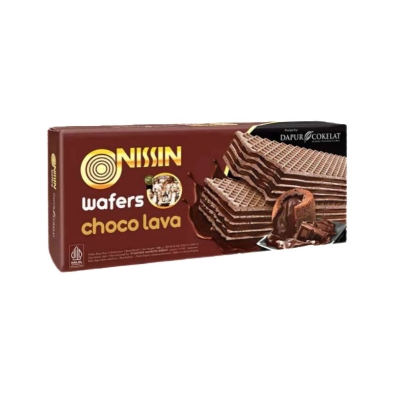 

Nissin Wafer Cream Dapur Cokelat Choco Lava 160g