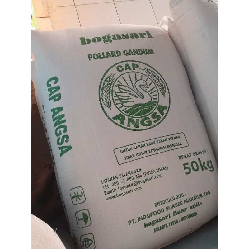 Polar Angsa 1Kg Pollard Angsa Pakan Hewan