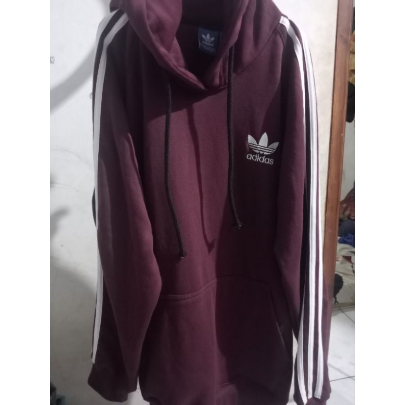 Hoodie Adidas trifoil (Preloved)