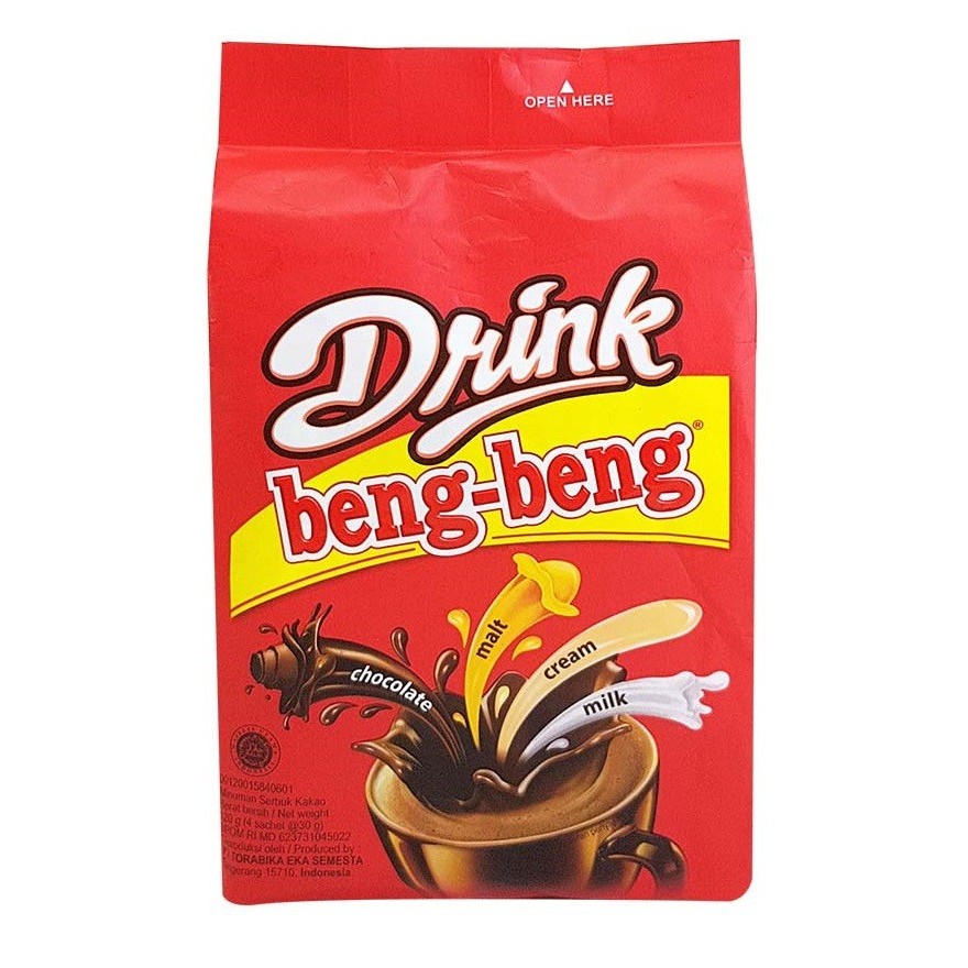 

drink beng beng coklat chocolate 1 renteng (isi 10 sachet)