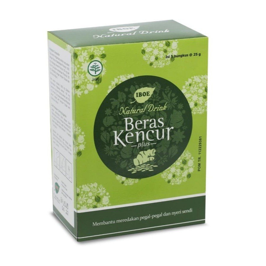 

minuman herbal jamu iboe beras kencur 5 x 25 gr