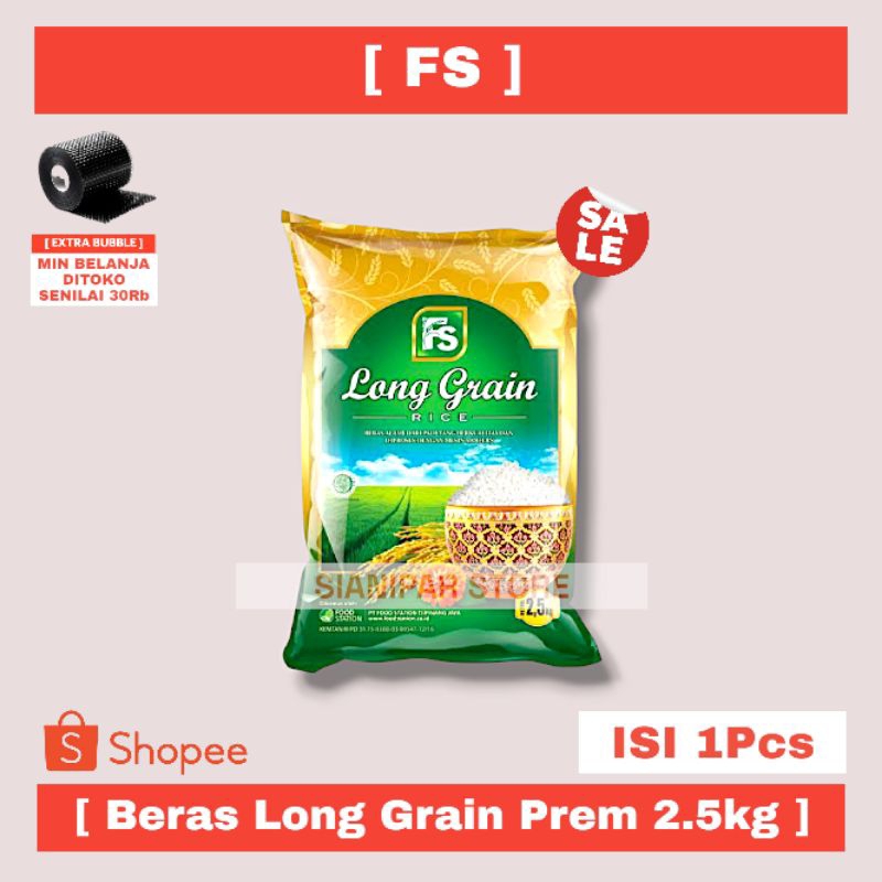 

FS LONG GRAIN Beras Premium Sak 2.5Kg