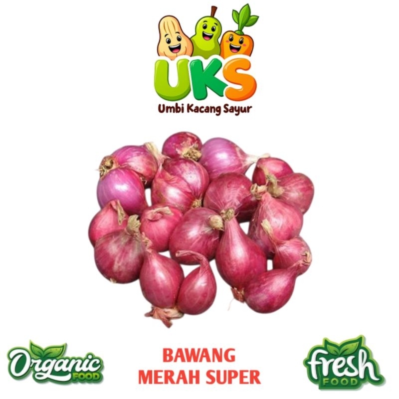 

Bawang Merah Brebes Premium Super Fresh Segar 500gram