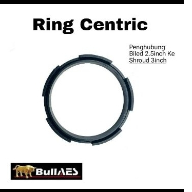 CENTRIC RING 2,5 INCH KE 3 INCH AES I RING 2,5 Inch KE SHROUD 3 Inch