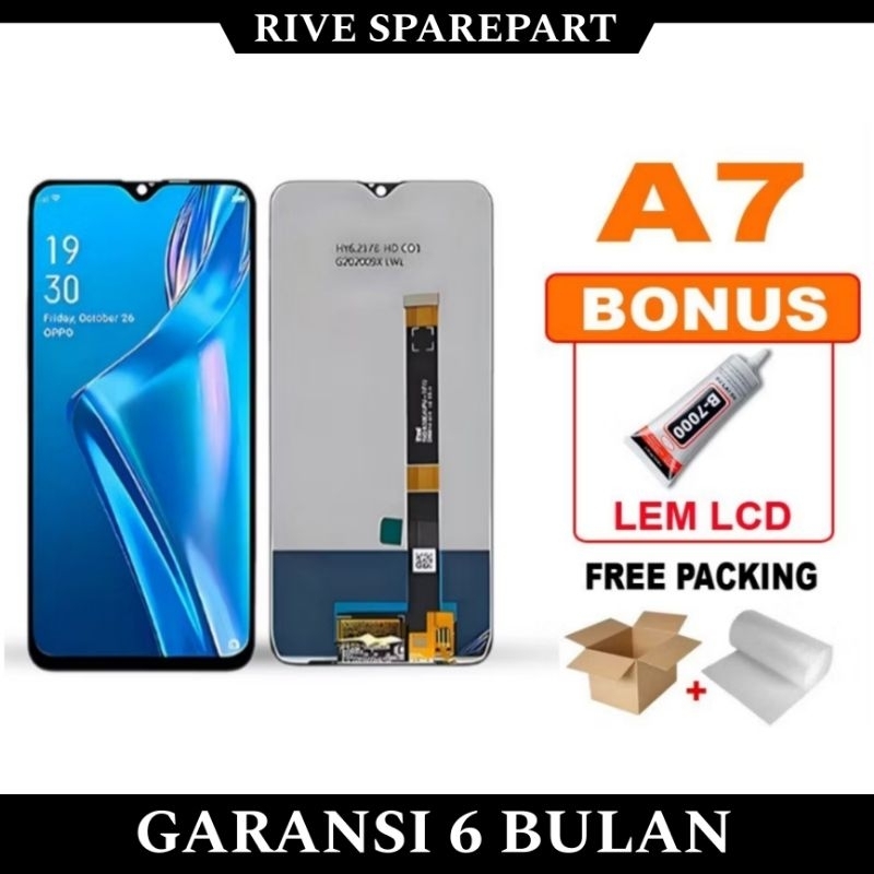 LCD OPPO A7 ORIGINAL FULLSET TOUCHSCREEN