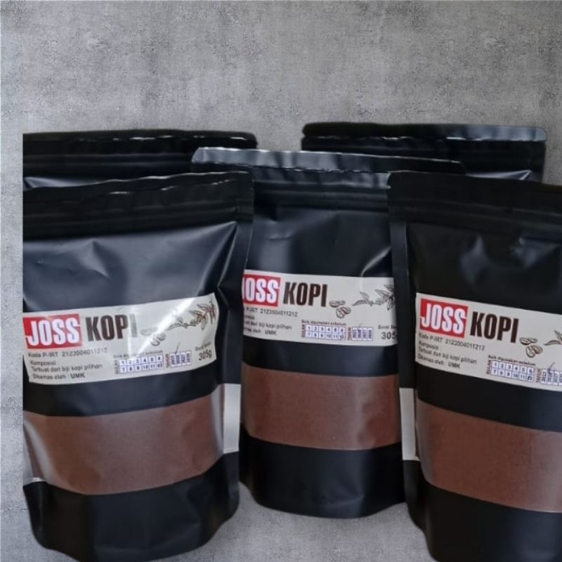 

Kopi bubuk Joss kemasan 305gram