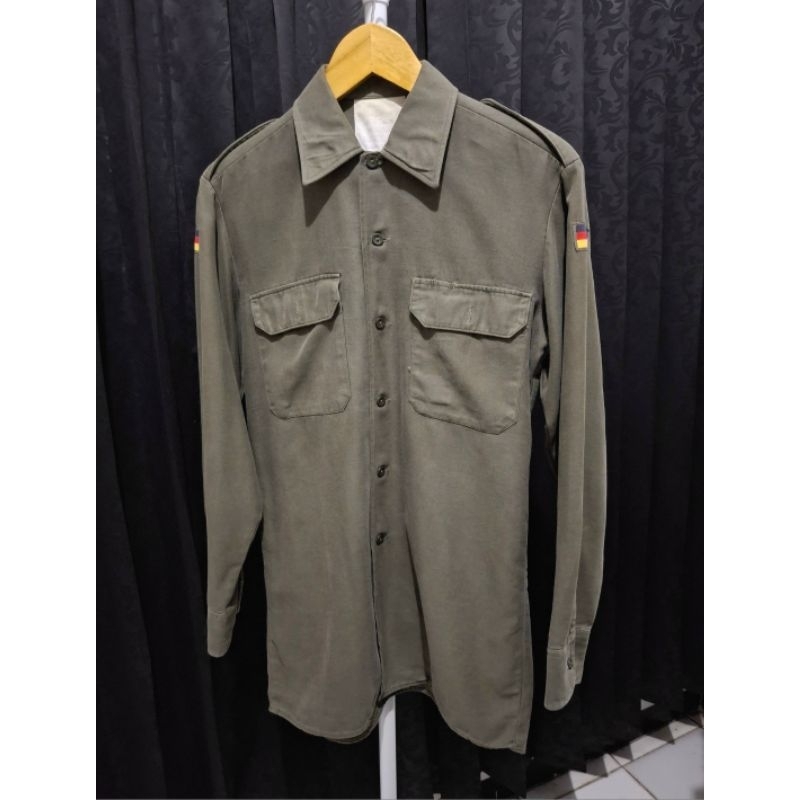 Vintage Kemeja Parka Army Military Germany Rare