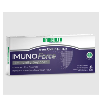 IMUNO FORCE Unihealth Tablet Penjaga Imunitas Tubuh