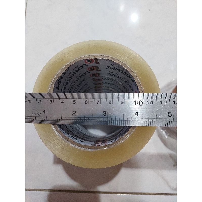 

Lakban Bening 45 × 100 Yard Super Lengket Per Roll Lakbanbening LONGRTAPE 45mm 100 yard