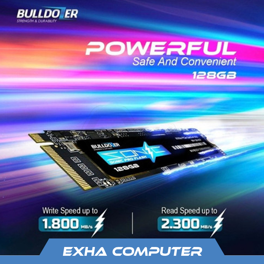 SSD M.2 NVME 128GB Bulldozer Sonic