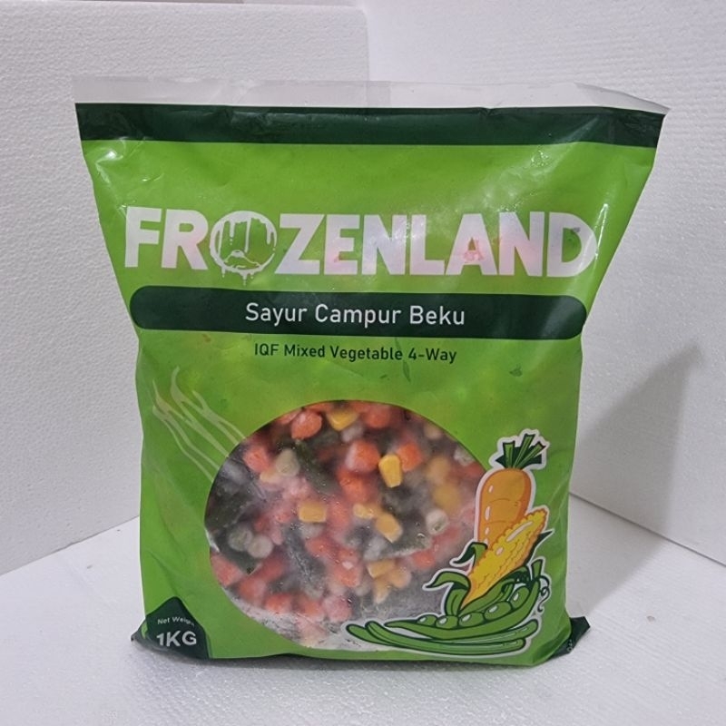 

Frozenland Sayur Campuran Beku 1kg