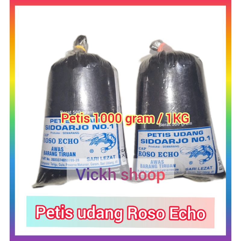 

Petis udang 1 Kg Roso Echo asli semarang