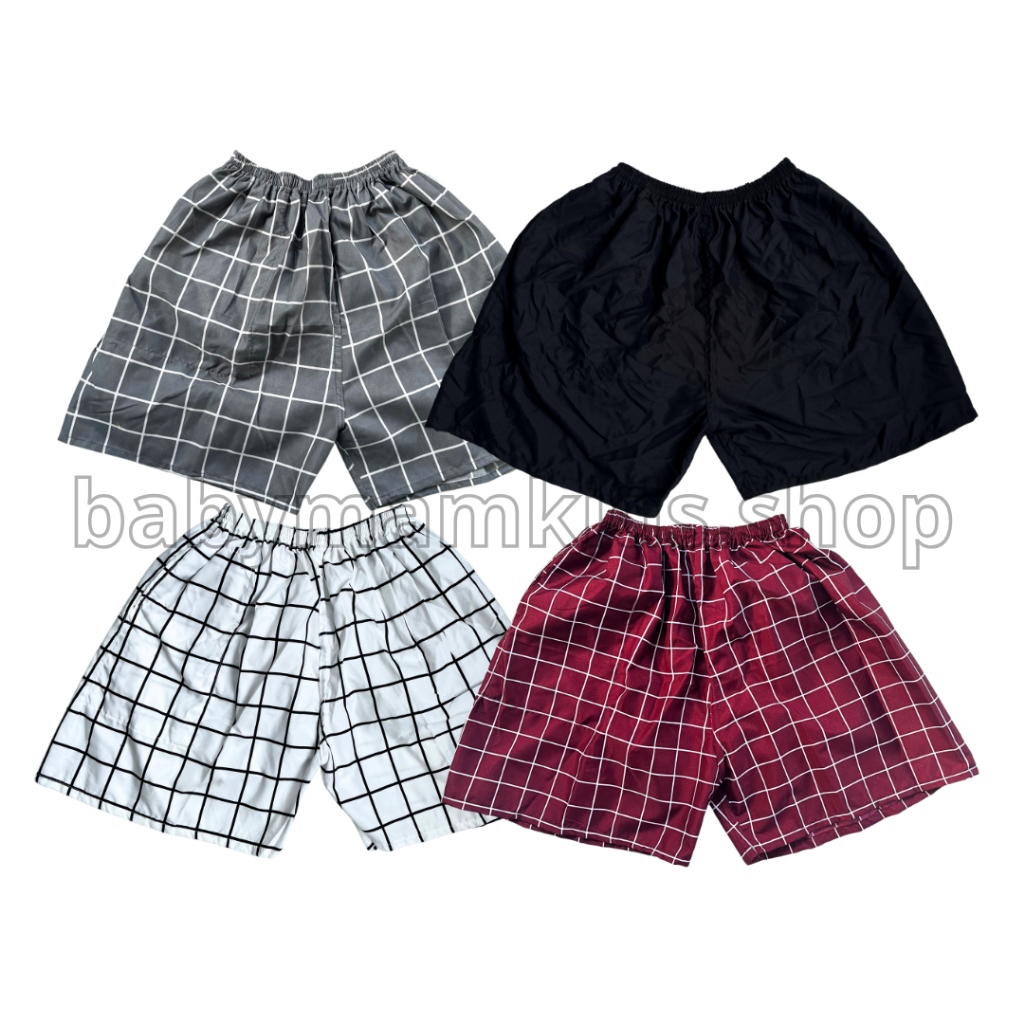 1/2 Kodi (isi 10) Celana Pendek Kolor Boxer Dewasa