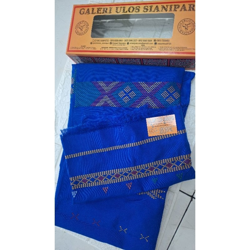 Ulos Sianipar Kain Biru