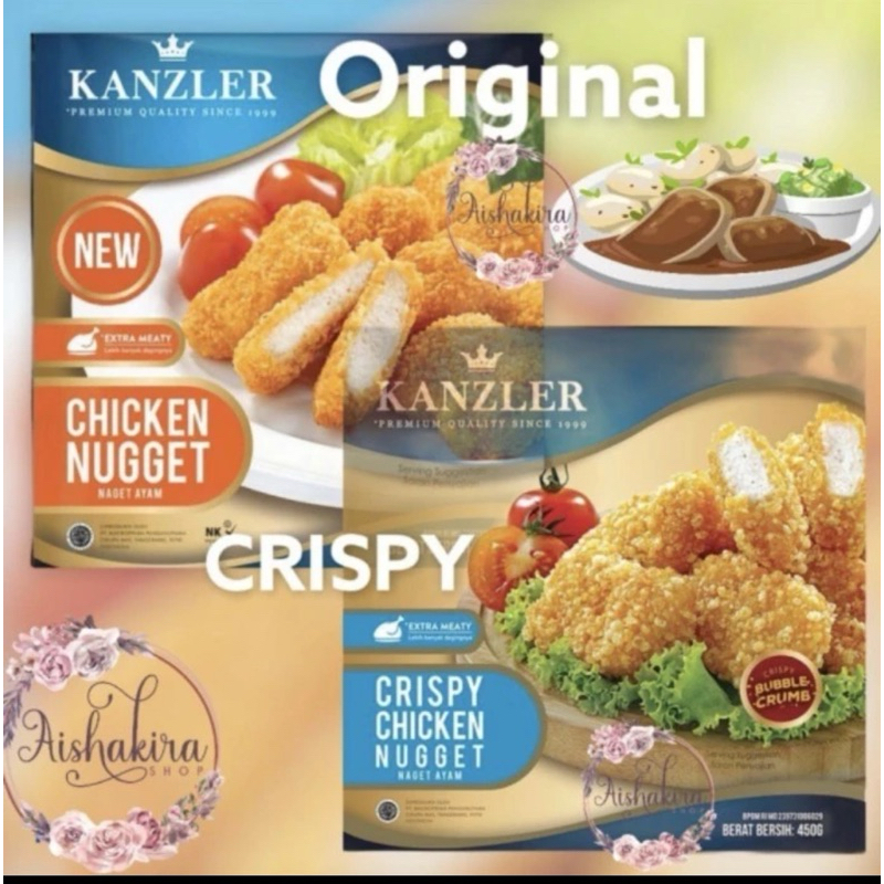 

Kanzler chicken nugget CRISPY Stik Spicy 450gr