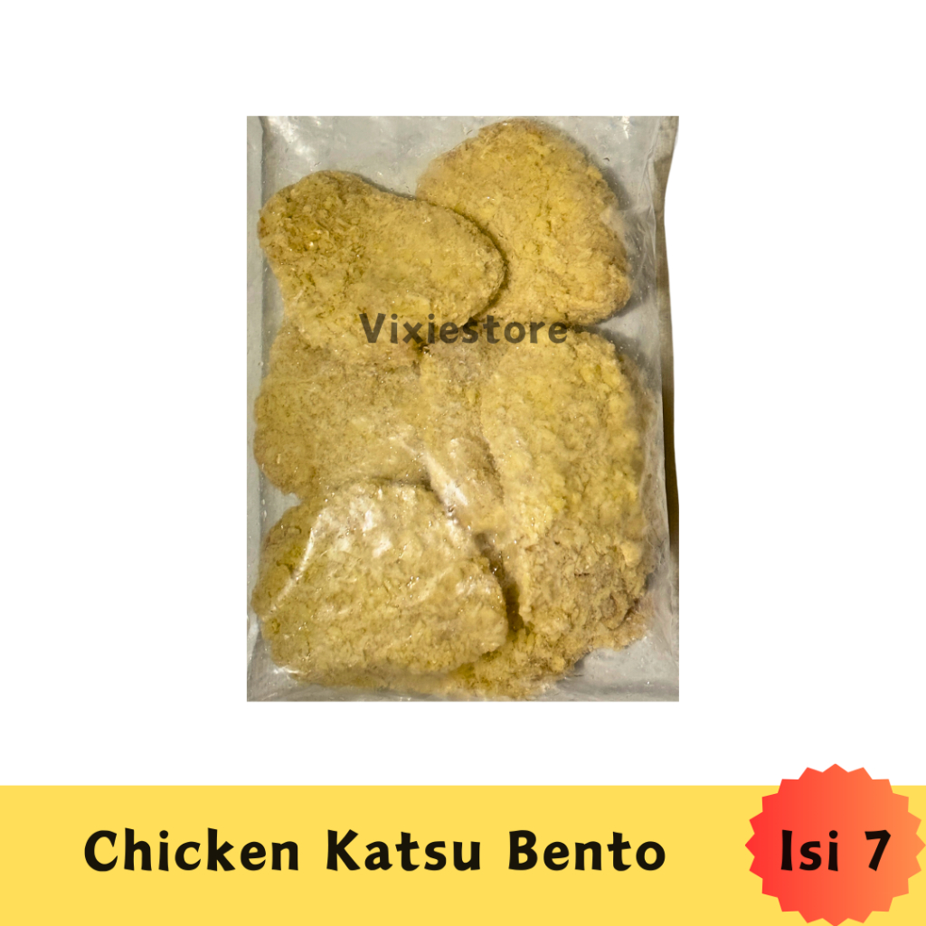 

Chicken Katsu Ayam Tepung Bento Isi 7