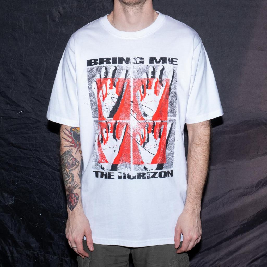 EXCLUSIVE KAOS BAND OFFICIAL BRING ME THE HORIZON - RED CRESCENT ORIGINAL HORIZON SUPPLY