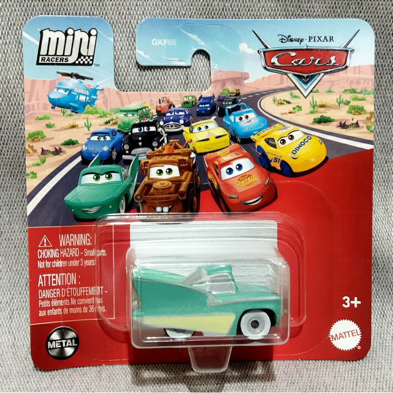 Cars Mini Racers Flo - Mini Racers Pixar Disney Cars, 2024 Series Flo