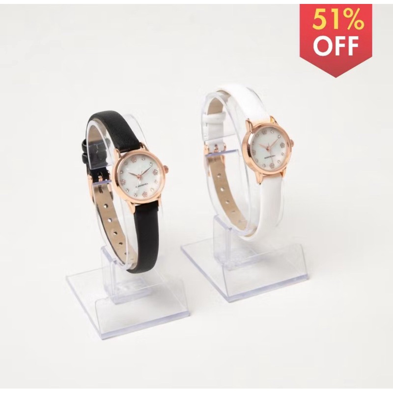 Berrybenka - Jam Tangan Kulit Wanita Sofia Cherry Pearl Watches