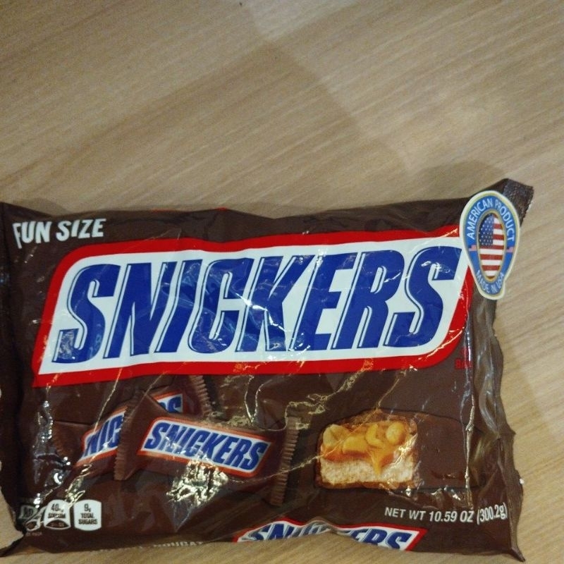 

Snickers Fun Size Cokelat Kering