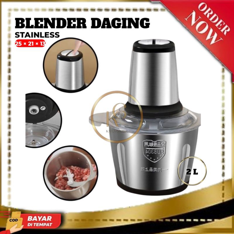 Blender Daging Stainless/Penggiling Daging Stainless
