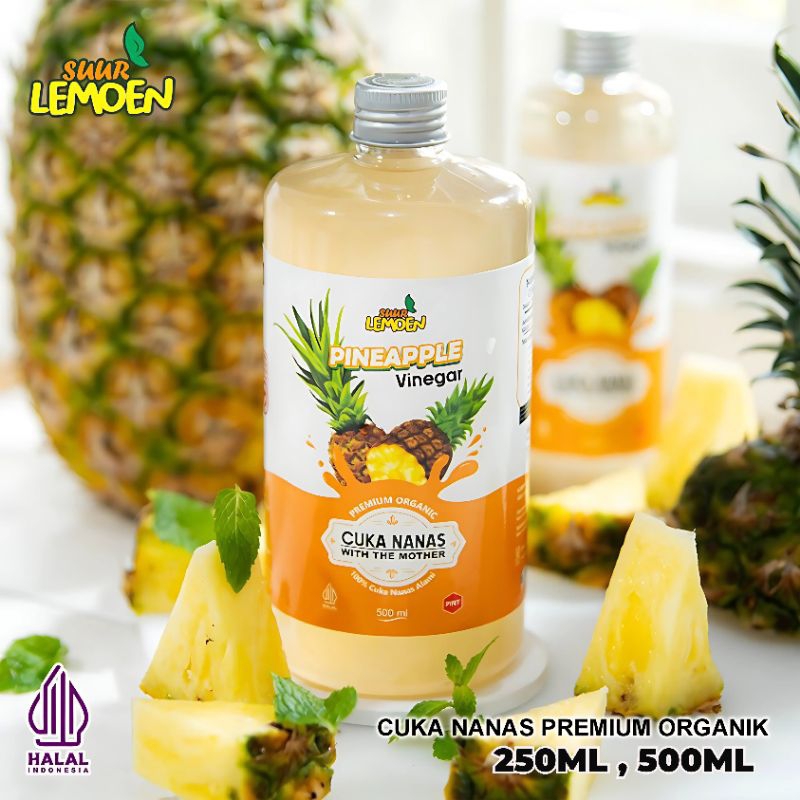 

CUKA NANAS Suur Lemoen With Mother Pineapple Cider Vinegar