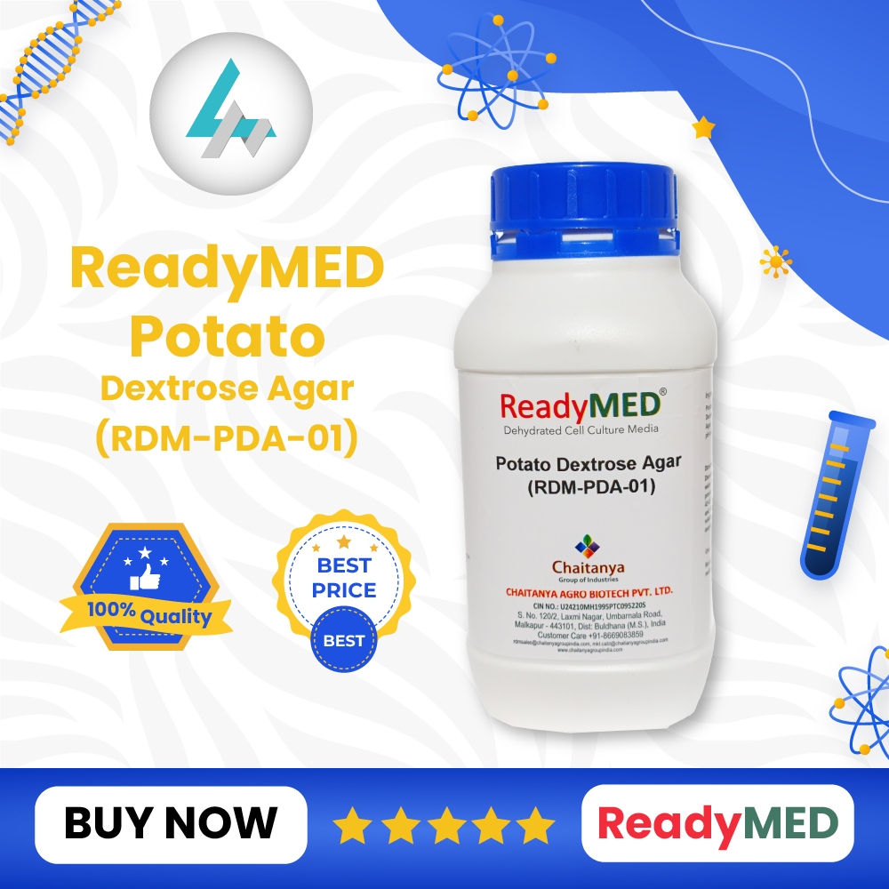 Media Potato Dextrose Agar (PDA) | ReadyMED, RDM-PDA-01, 500 gram