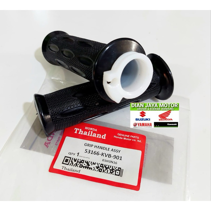 (Thailand) karet Hand grip set KVB Honda Vario karbu Vario cbs Vario techno