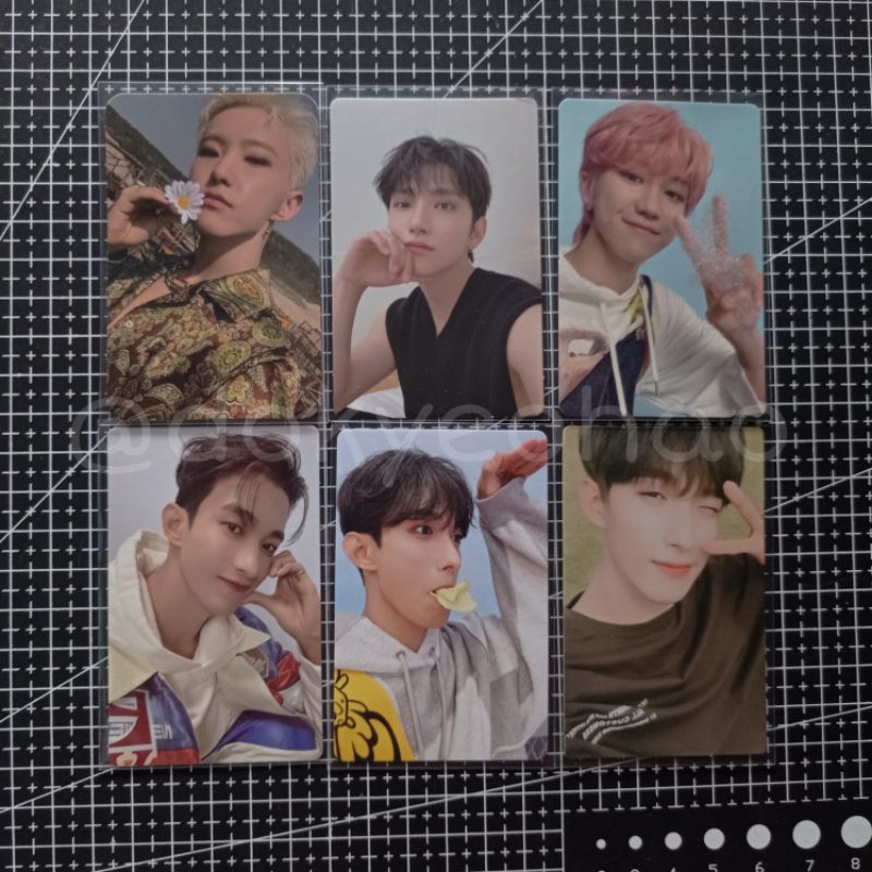 [READY STOCK] PHOTOCARD SEVENTEEN YZY B FTS HOSHI JOSHUA ATTACCA TOPANG DAGU HAO CARVER DREAM BUBBLE