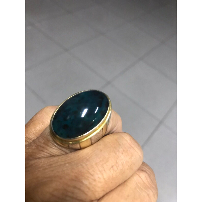 Cincin bacan doko kura ring perak