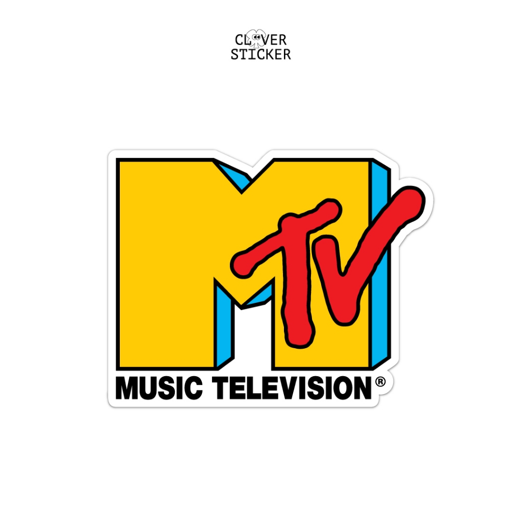 

Vinyl Sticker MTV - Stiker Music Television Aesthetic Helm, Aksesoris HP, Laptop, Tumbler