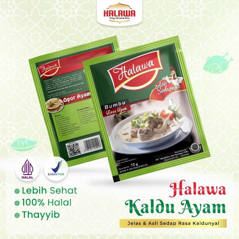 

Halawa Penyedap Sehat 12 Pcs