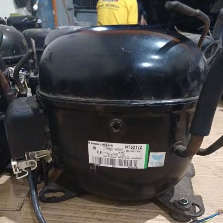 COMPRESSOR  EMBRACO 3/4 PK, 1/3 PK, 1/4 PK dan 1/6 PK ORIGINAL # KOMPRESOR KULKAS  1/6 HP, 1/4 HP, 1