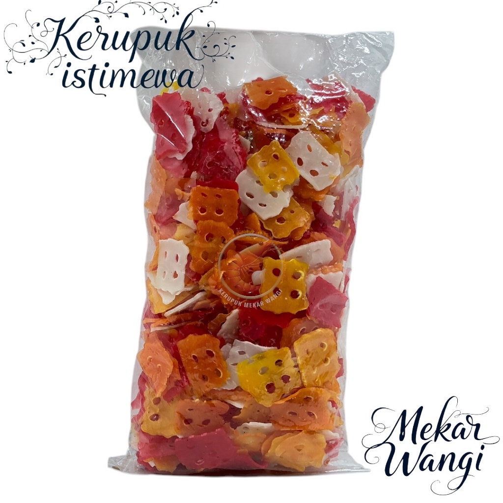 

Kerupuk Jendela Mekar Wangi 500gr - Krupuk Empuk Gurih Pilihan Tepat untuk Seblak atau Gorengan