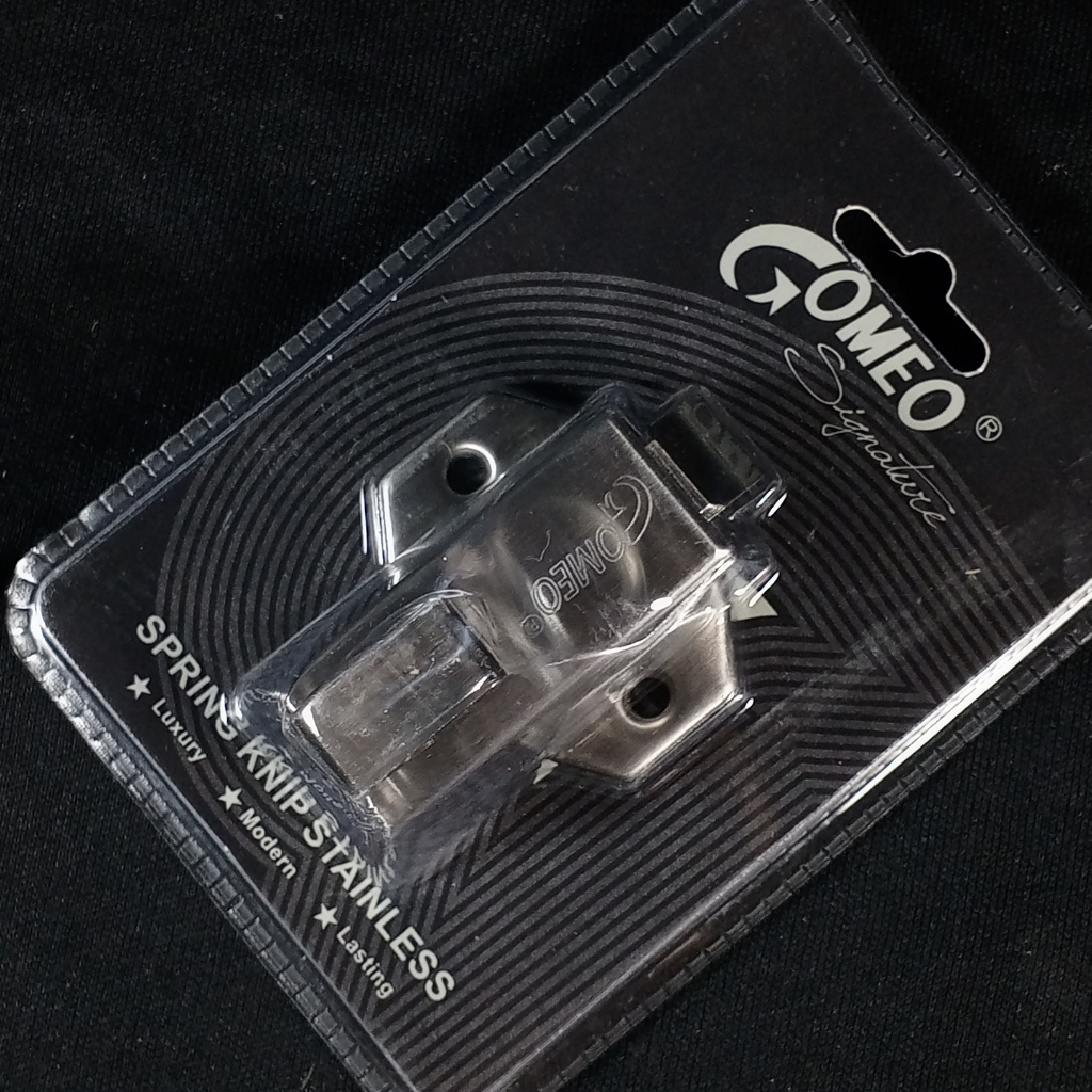 Grendel Kodok Kunci Jendela GOMEO Spring Knip Stainless SUS-304