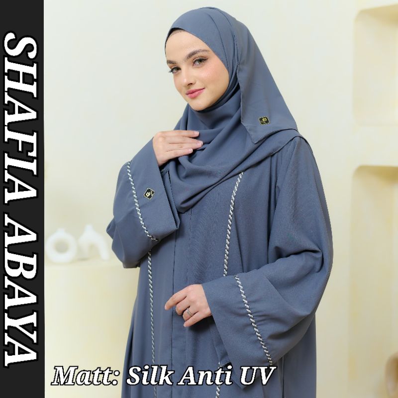 Abaya Shafia by ElkisA/abaya silk/abaya anti uv/abaya umroh/abaya list/abaya all busyro/abaya hitam/