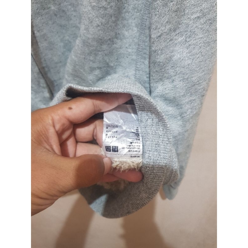 HOODIE SHERPA UNIQLO ORIGINAL UNISEX