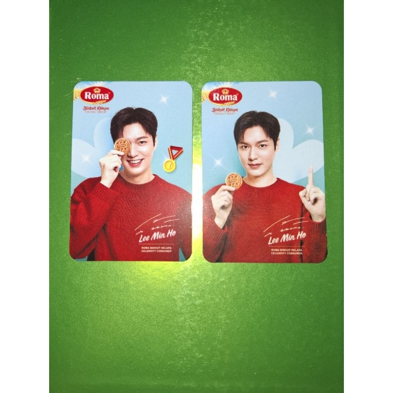 PHOTOCARD LEE MIN HO ROMA KELAPA OFFICIAL