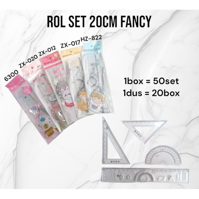 

ROL SET FANCY 20 CM / ROL SET