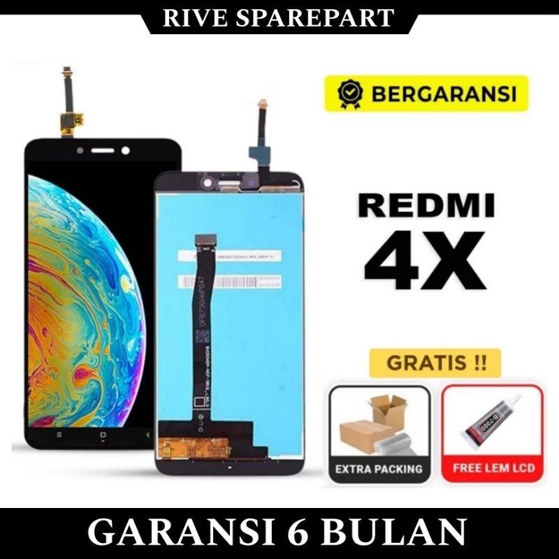 LCD XIAOMI REDMI 4X FULLSET TOUCHSCREEN ORIGINAL