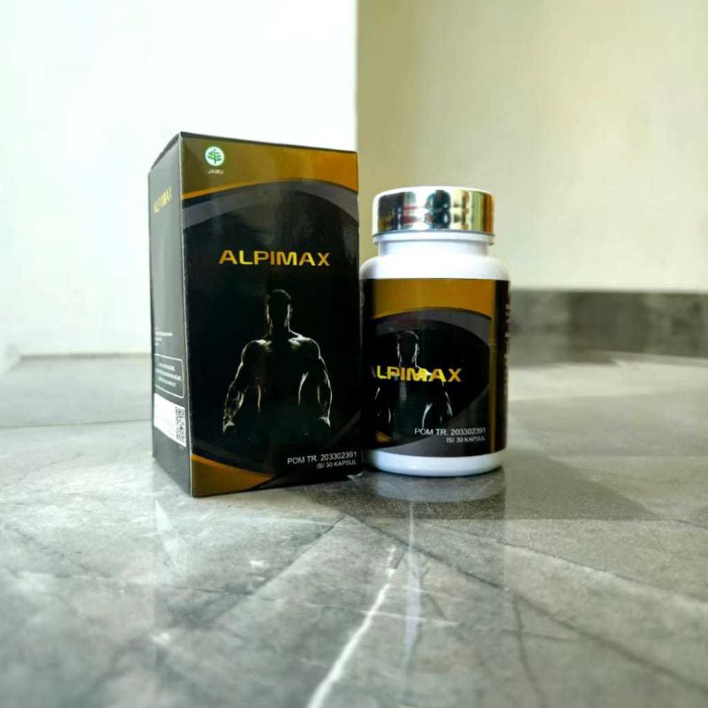 ALPIMAX BPOM OBAT KUAT PRIA ORIGINAL 100% OBAT STAMINA PRIA TAHAN LAMA OBAT KAPSUL