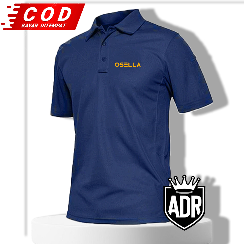 Osella Kaos Polo Pria COD Bayer Ditempat