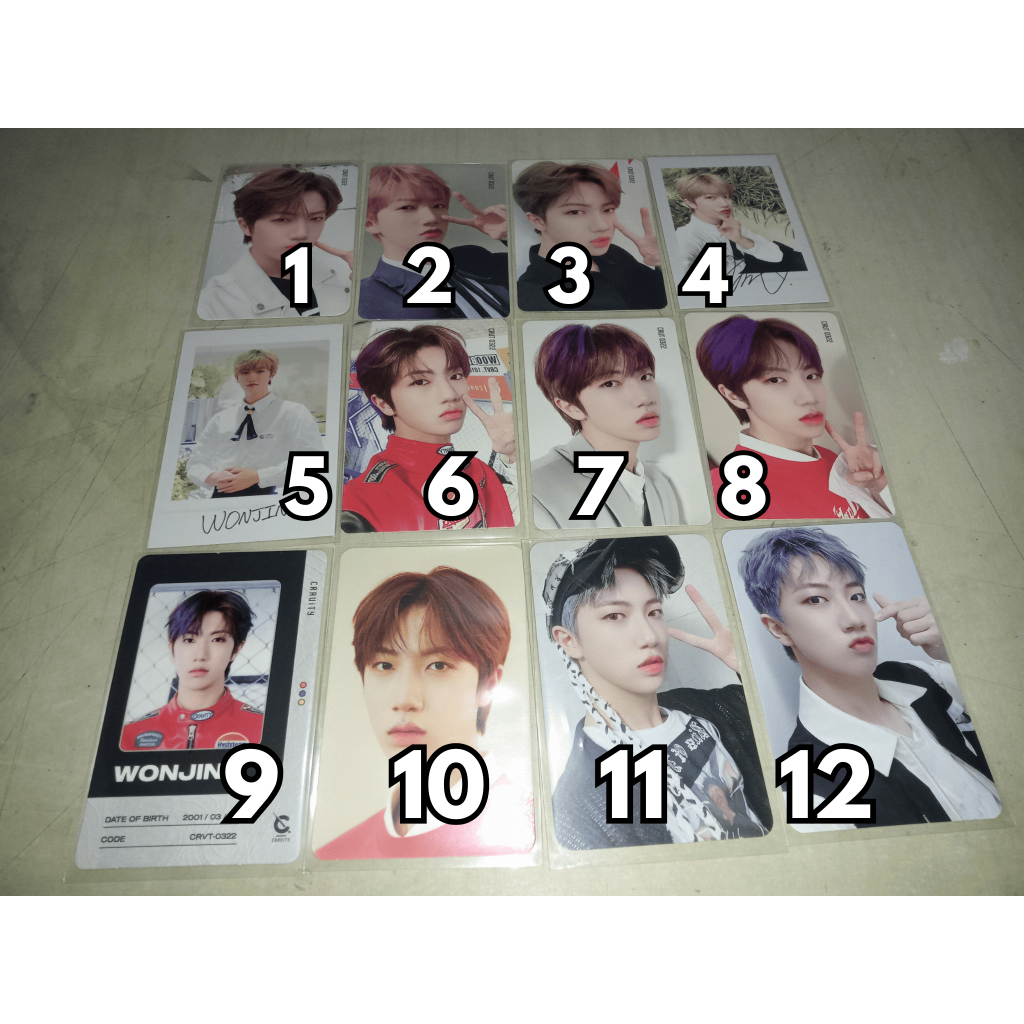 [CLEARANCE SALE] Photocard Wonjin Cravity