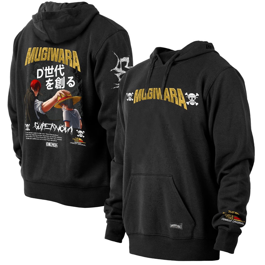 Hoodie Pria Sunmori  Original Black Supernova