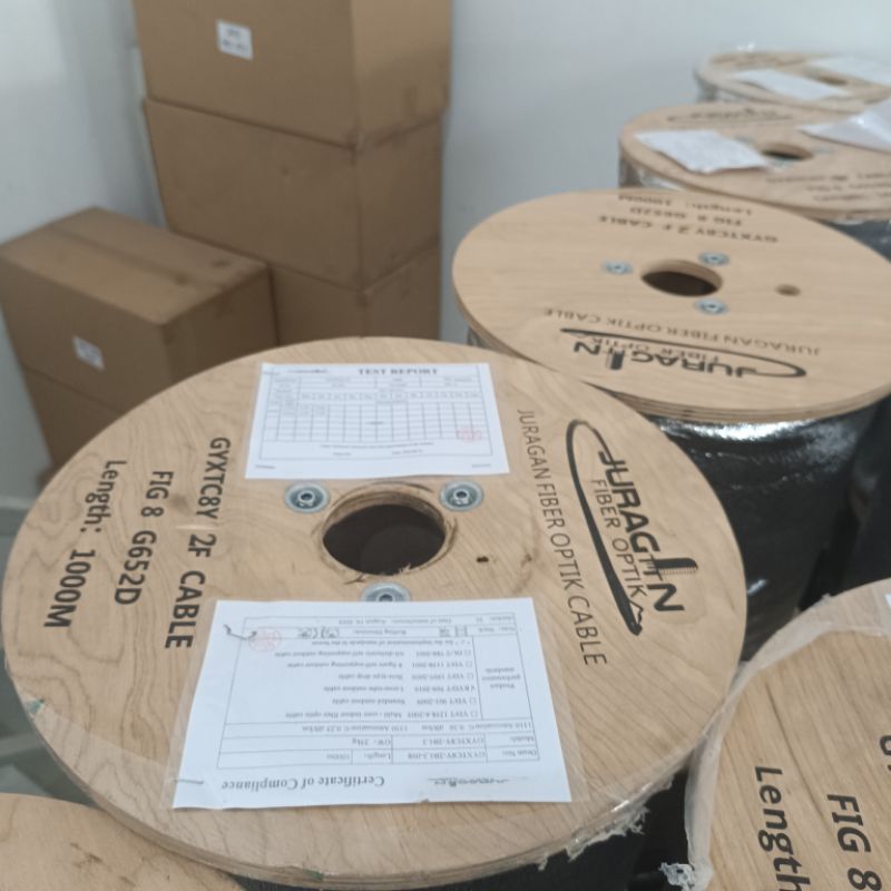 Kabel fig8 2 core jelly tube / kabel fig8 ku mini 2 core jelly tube